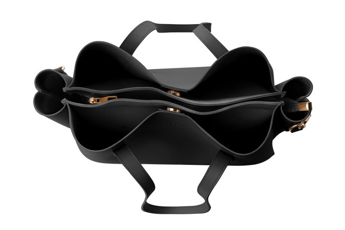 Lucky Bees Bolso de Mano Negro